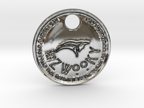 ZWOOKY Style 160 - pendant Anubis  in Fine Detail Polished Silver