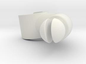 Assem1 - V2Hand-2 in White Natural Versatile Plastic