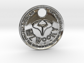 ZWOOKY Style 163 - pendant Cronus in Fine Detail Polished Silver