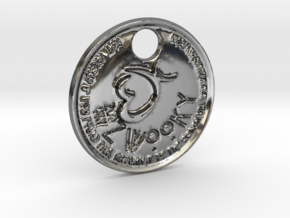 ZWOOKY Style 165 - pendant Nirrti in Fine Detail Polished Silver