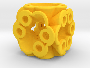Dice148 in Yellow Processed Versatile Plastic