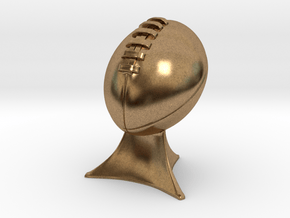 Fantasy Football League Trophy in Natural Brass