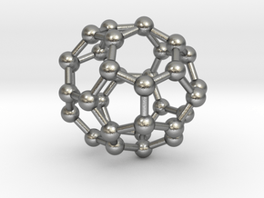0018 Fullerene c34-3 cs in Natural Silver