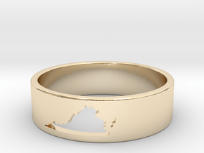 Virginia Ring (Size 9) in 14K Yellow Gold