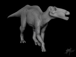 Shantungosaurus 1/72 in White Natural Versatile Plastic