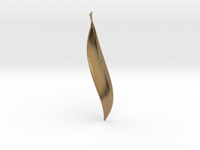 Leafy1 in Natural Brass