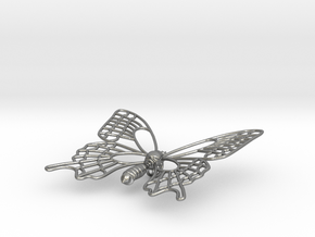 Butterfly in Natural Silver