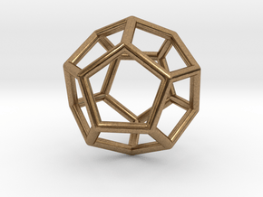0022 Fullerene c20ih Bonds (Dodecahedron) in Natural Brass