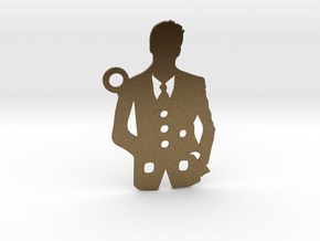 Gentleman / Suit-Man in Natural Bronze