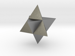 Star Tetrahedron (Merkaba) in Natural Silver