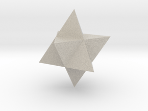 Star Tetrahedron (Merkaba) in Natural Sandstone