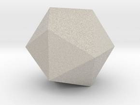 Icosahedron in Natural Sandstone