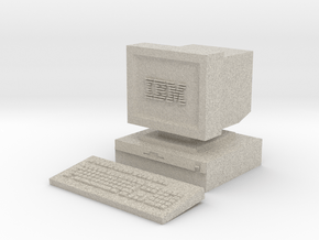IBM PS/2 Model 30 [Hollowed] [Medium] in Natural Sandstone