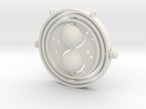 Hermione's Time Turner  in White Natural Versatile Plastic