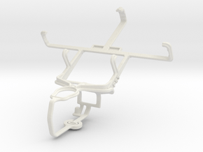Controller mount for PS3 & Alcatel One Touch T'Pop in White Natural Versatile Plastic