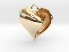 Shy Love (from $12.50) in 14K Yellow Gold: Large