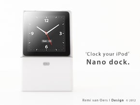 Nano dock - Dock your iPod Nano in White Processed Versatile Plastic