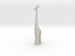Giraffe in Natural Sandstone