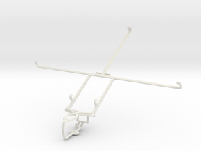 Controller mount for PS3 & Asus Transformer Pad In in White Natural Versatile Plastic