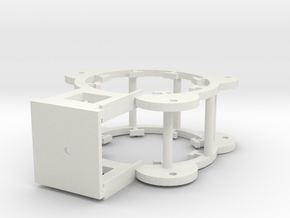 Mk4 Inner Coil Set Complete With Supports in White Natural Versatile Plastic