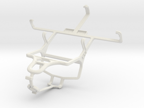 Controller mount for PS4 & BLU Amour in White Natural Versatile Plastic