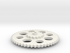 Gear1 2015 23 57 Gear1 in White Natural Versatile Plastic