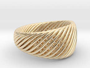 Twisted Ring - Size 4 in 14K Yellow Gold