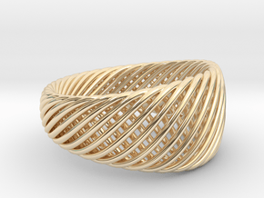 Twisted Ring - Size 8 in 14K Yellow Gold