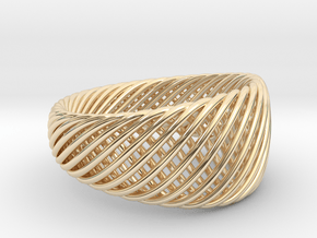 Twisted Ring - Size 9 in 14K Yellow Gold
