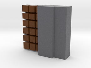 Block Of Chocolate in Full Color Sandstone