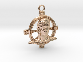 Jehanne Darc pendanttop in 14k Rose Gold