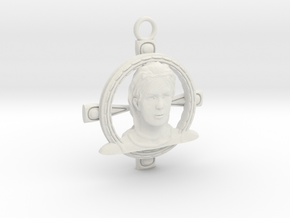 Jehanne Darc pendanttop in White Natural Versatile Plastic