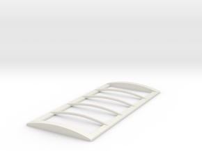 1/64 18' Tarp frame in White Natural Versatile Plastic