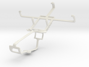 Controller mount for Xbox One & Dell Smoke in White Natural Versatile Plastic