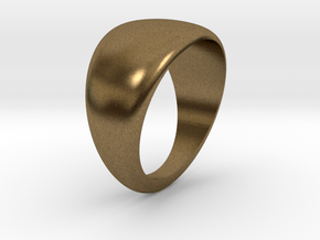 Simple ring in Natural Bronze