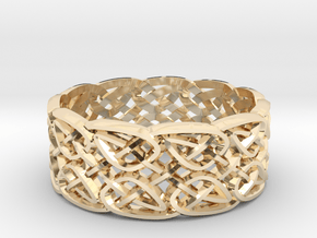  Switchback Knot Ring Size 0 in 14K Yellow Gold