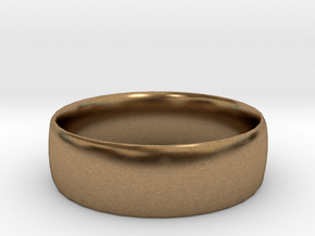 Plain Ring 20 mm x 20mm  in Natural Brass