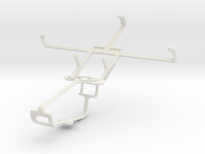 Controller mount for Xbox One & HTC Butterfly S in White Natural Versatile Plastic