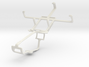 Controller mount for Xbox One & HTC Desire 200 in White Natural Versatile Plastic