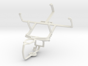 Controller mount for PS3 & HTC P3400 in White Natural Versatile Plastic