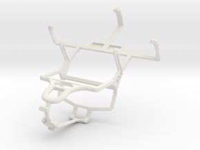 Controller mount for PS4 & HTC P3400 in White Natural Versatile Plastic