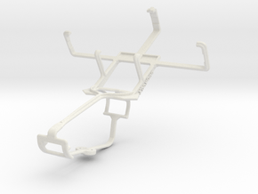 Controller mount for Xbox One & HTC P3400 in White Natural Versatile Plastic