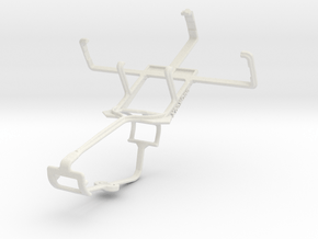 Controller mount for Xbox One & HTC P3600 in White Natural Versatile Plastic