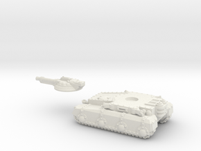 Irontanklightgunbooleaned in White Natural Versatile Plastic