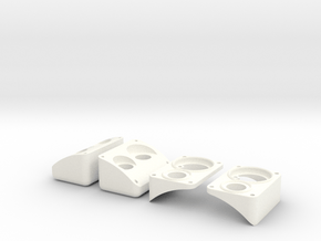 1/10 JK Taillights in White Processed Versatile Plastic