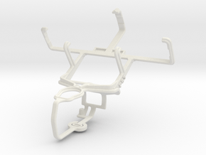 Controller mount for PS3 & HTC S310 in White Natural Versatile Plastic