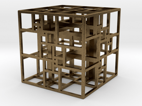 Triple SPSS Cube 28-408 (small) in Natural Bronze