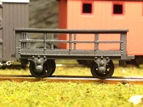 5x FR type 3t Slate Wagons (009) in Tan Fine Detail Plastic