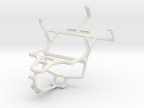 Controller mount for PS4 & HTC Touch in White Natural Versatile Plastic