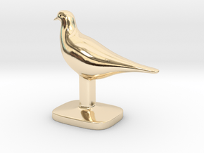 Pigeon Bird in 14K Yellow Gold